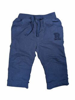 tmavě modré kalhoty pro kluky secondhand primark