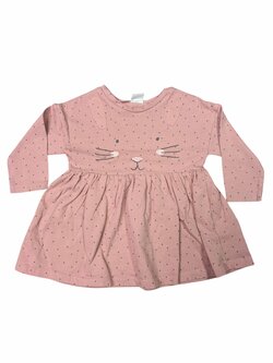 růžové šaty pro holky se zajíčkem secondhand next růžové šaty pro holky se zajíčkem secondhand next