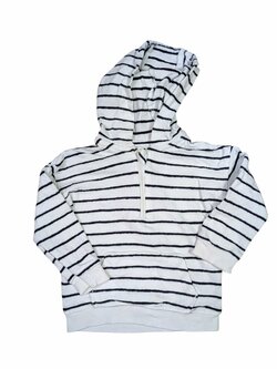 Slabá mikina pruhovaná pro holky secondhand George Slabá mikina pruhovaná pro holky secondhand George