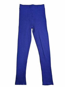 Modré elasťáky v manšestrovém stylu pro holky outlet girlswear