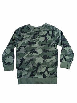 maskáčová mikina pro kluky secondhand George 