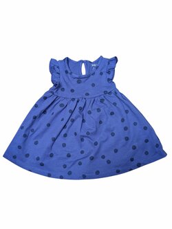 Modré šatičky s tečkami pro holky outlet M&S