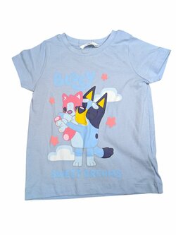 Světle modré triko s obrázkem pro kluky outlet M&S Světle modré triko s obrázkem pro kluky outlet M&S