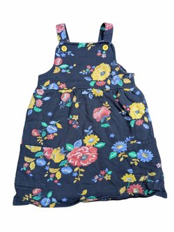 kytičkované šaty pro holky secondhand nutmeg