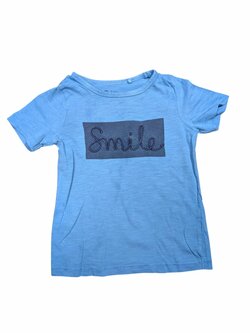 Světle modré triko s nápisem pro kluky secondhand TU