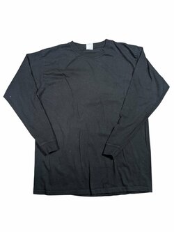 Černé triko s dlouhým rukávem pro kluky secondhand Fruit of the Loom