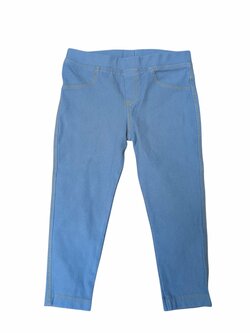 Elastické kalhoty ve stylu džín pro holky secondhand River Island