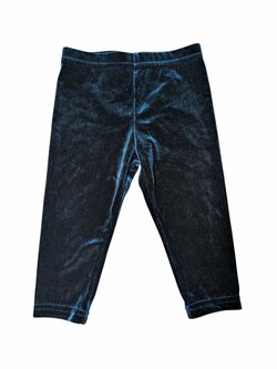 Semišové kalhoty tmavě zelené pro holky secondhand Next