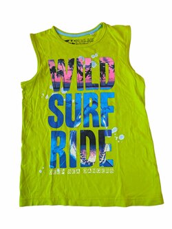 Zelené tílko s obrázkem pro kluky secondhand C&A