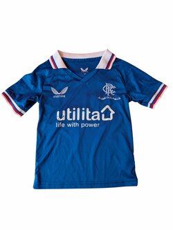 Fotbalový dres Rangers pro kluky secondhand Castore