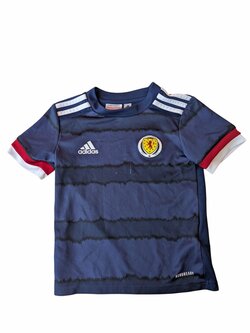 Fotbalový dres Skotsko pro kluky secondhand Adidas