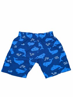 Modré kraťasy s velrybou pro kluky secondhand F&F Modré kraťasy s velrybou pro kluky secondhand F&F