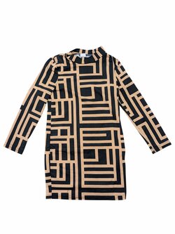 Černo hnědé šaty pro holky secondhand Shein