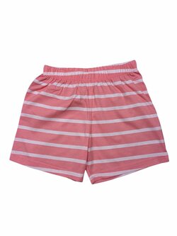Pruhované kraťasy růžové pro holky secondhand George Pruhované kraťasy růžové pro holky secondhand George