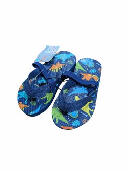 Modré žabky s dinosaury pro kluky outlet Hello Summer Modré žabky s dinosaury pro kluky outlet Hello Summer