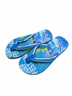 Modré žabky s obrázky pro kluky outlet George