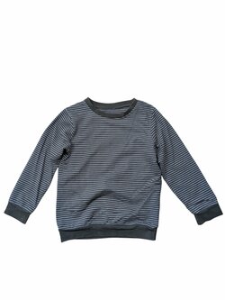 Slabá pruhovaná mikina pro kluky secondhand TU