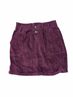 Vínová sukně manšestrovaná pro holky secondhand TU