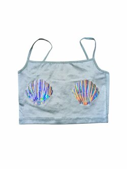 Zelinkavý topík pro holky secondhand American Apparel Zelinkavý topík pro holky secondhand American Apparel