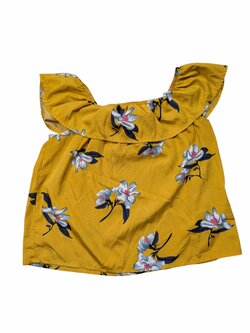 žlutý top pro holky secondhand Primark