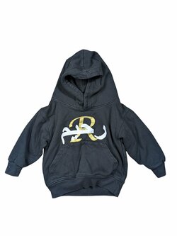 Černá mikina s obrázkem pro kluky secondhand Uneek Černá mikina s obrázkem pro kluky secondhand Uneek