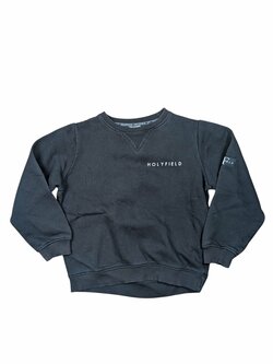 Černá mikina s obrázkem pro kluky secondhand Holyfield