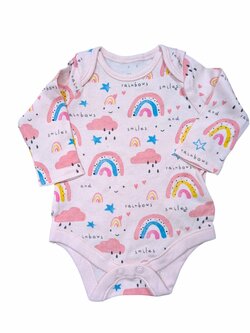 Růžové body s obrázky pro holky secondhand Lullaby