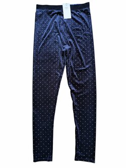 Tmavě modré semišové kalhoty pro holky outlet M&S Tmavě modré semišové kalhoty pro holky outlet M&S