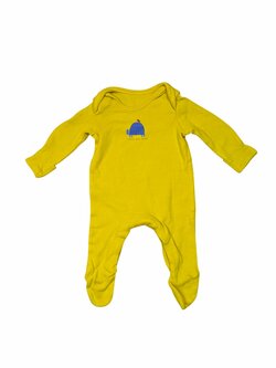 Žluté dupačky s obrázkem pro kluky secondhand George