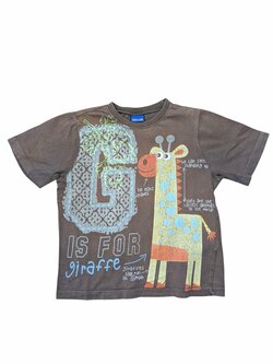 Hnědé triko s obrázkem pro kluky secondhand Cherokee Hnědé triko s obrázkem pro kluky secondhand Cherokee