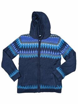 Zateplená pletená bunda pro kluky secondhand TU Zateplená pletená bunda pro kluky secondhand TU