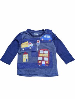 Tmavé triko s obrázky pro kluky secondhand Pepco Tmavé triko s obrázky pro kluky secondhand Pepco