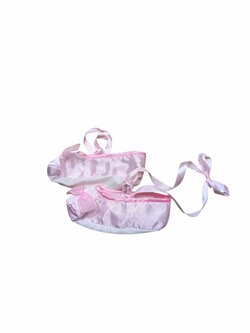 Růžové baletkové boty pro holky secondhand 