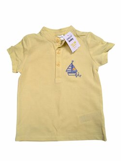 Žlutá polokošile s obrázkem pro kluky outlet pepco