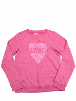 Slabá mikina růžová žíhaná pro holky secondhand Alive Slabá mikina růžová žíhaná pro holky secondhand Alive