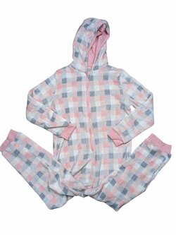 Kostkovaný overal pro holky secondhand Pepco