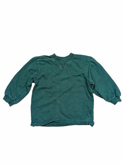 Tmavě zelená mikina pro kluky secondhand M&S