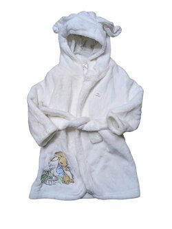 Bílý župan pro kluky secondhand Peter Rabbit