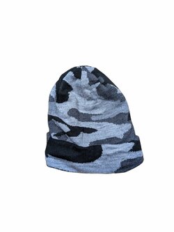 Šedá maskáčová čepice pro kluky secondhand 