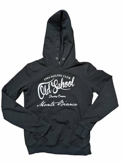 Černá mikina s nápisem pro kluky secondhand Commfyy