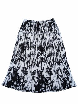 Dlouhá černo bílá sukně pro holky secondhand H&M