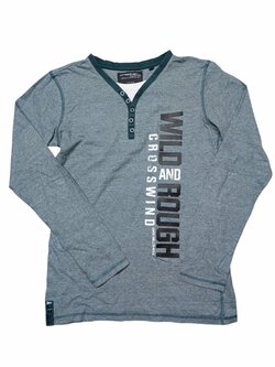 Zelené žíhané triko pro kluky secondhand Chapter Young