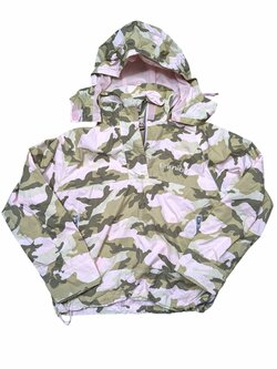 Maskáčová bunda šusťáková pro holky secondhand Camion Maskáčová bunda šusťáková pro holky secondhand Camion