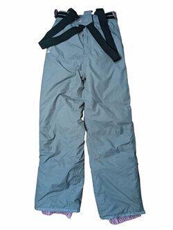 Šedo růžové oteplováky pro holky secondhand Tchibo