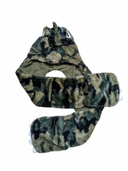 Čepice spojená s rukavicemi krokodýl pro kluky secondhand George