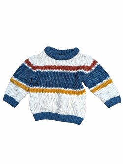 Pruhovaný svetr pro kluky secondhand Next