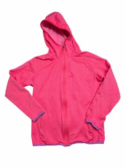 Růžová sportovní mikina žíhaná pro holky secondhand Energetics