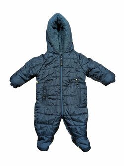 Černá zimní kombinéza pro kluky secondhand mothercare