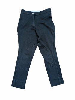 Černé elastické kalhoty pro holky secondhand Caldene