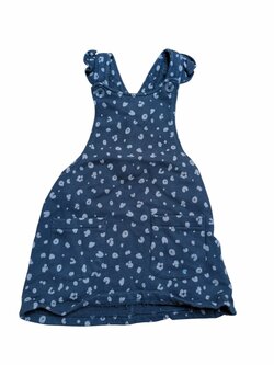 Šedé teplé vzorované šaty pro holky secondhand F&F